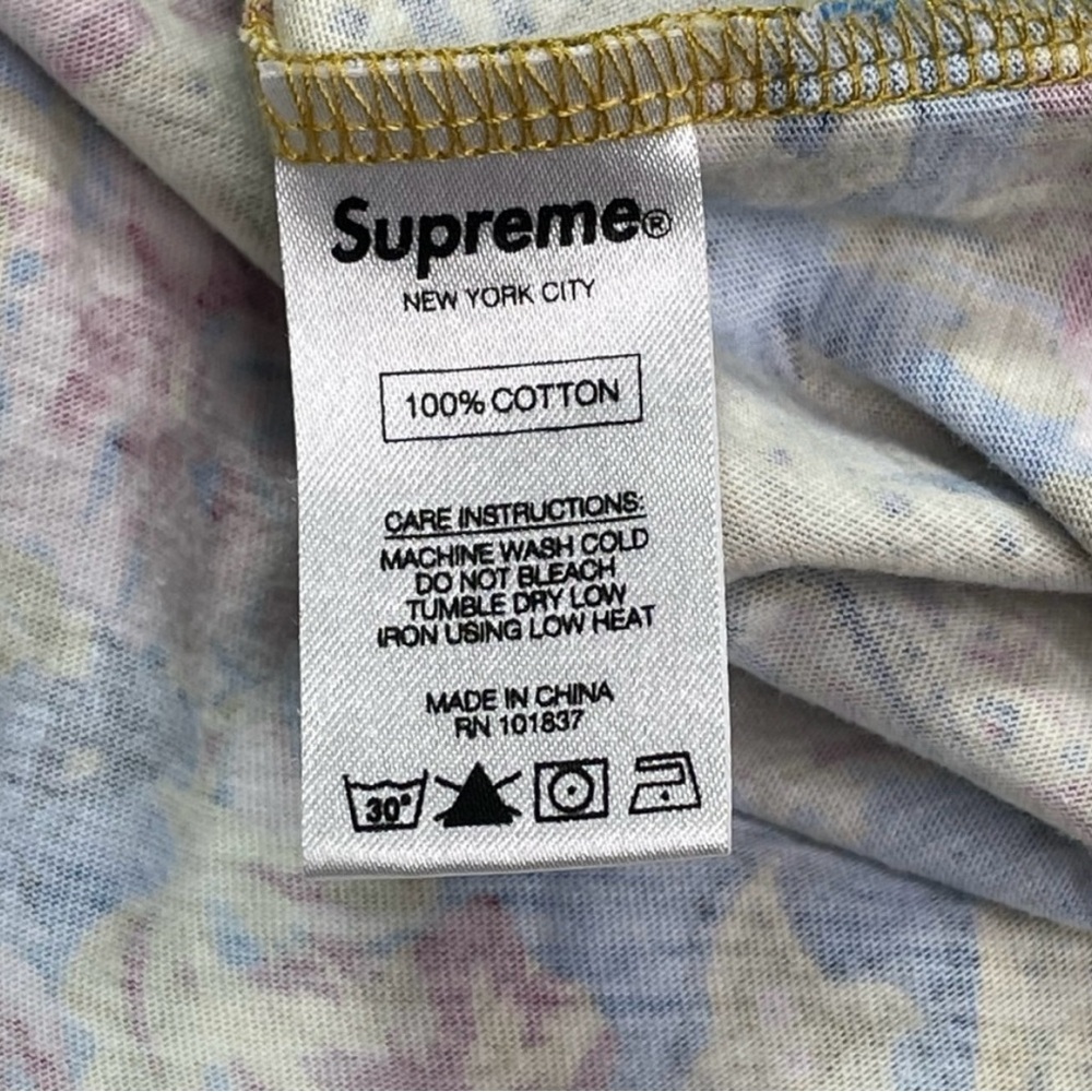 Supreme Paisley Floral Long Sleeve Shirt XL - Picture 6 of 7